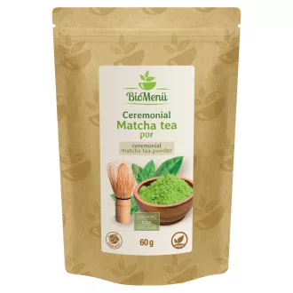 BioMenü organski ceremonijalni matcha čaj u prahu 60 g slika proizvoda