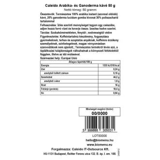 Caleido kava Arabica i Ganoderma, 50 g slika proizvoda