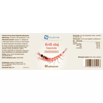 Caleido gel kapsule ulja krila, 60 kapsula slika proizvoda