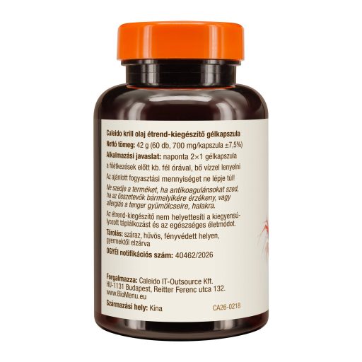 Caleido gel kapsule ulja krila, 60 kapsula