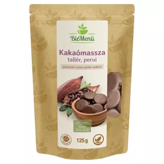 BioMenü organski diskovi peruanske kakaove mase 125 g slika proizvoda