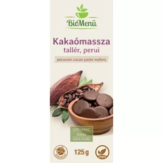 BioMenü organski diskovi peruanske kakaove mase 125 g slika proizvoda