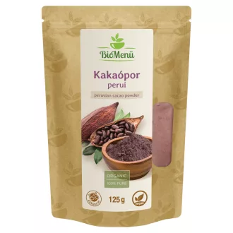 BioMenü organski peruanski kakao prah 125 g slika proizvoda