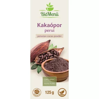 BioMenü organski peruanski kakao prah 125 g slika proizvoda