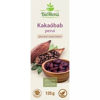 BioMenü organske peruanske zrnce kakaa 125 g slika proizvoda