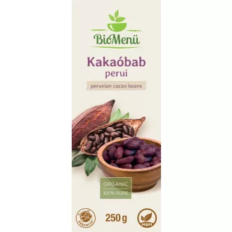 BioMenü organske peruanske zrnce kakaa 250 g slika proizvoda