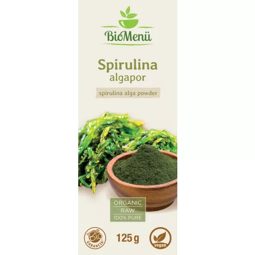 BioMenü Bio SPIRULINA ALGA u prahu 125 g označiti