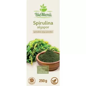 BioMenü organski prah algi spirulina 250 g slika proizvoda