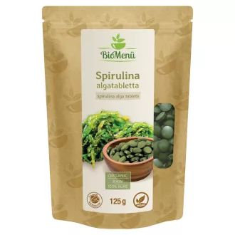 BioMenü Bio SPIRULINA ALGA tablete 125 g slika proizvoda