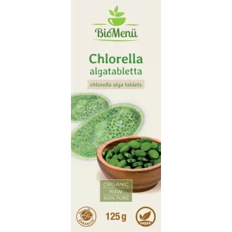BioMenü organske tablete alge chlorelle 125 g slika proizvoda