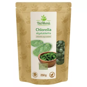 BioMenü organske tablete alge chlorelle 250 g slika proizvoda