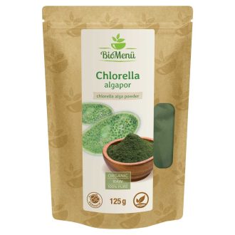BioMenü organski prah alge chlorella 125 g slika proizvoda