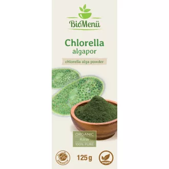 BioMenü organski prah alge chlorella 125 g slika proizvoda