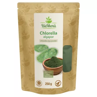 BioMenü organski prah alge chlorella 250 g slika proizvoda