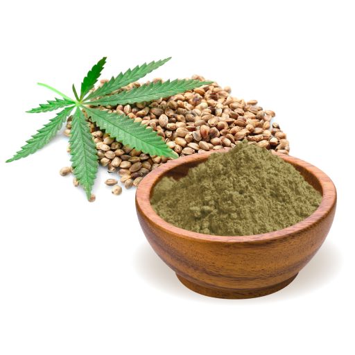 BioMenü organski proteinski prah od sjemenki konoplje 125 g materijal