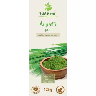 BioMenü organski prah ječmene trave 125 g slika proizvoda