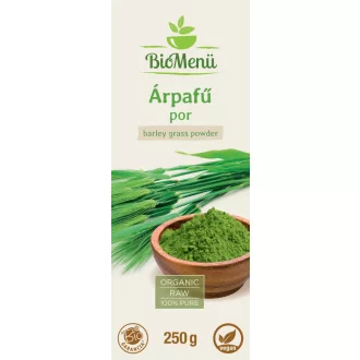 BioMenü organski prah ječmene trave 250 g slika proizvoda