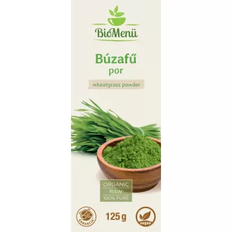 BioMenü organski prah od pšenične trave 125 g slika proizvoda
