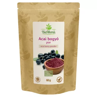 BioMenü organski prah bobica asaija 60 g slika proizvoda