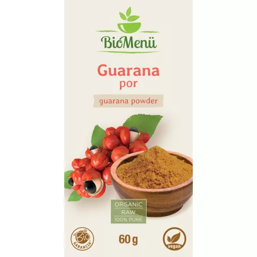 BioMenü organski prah guarane 60 g označiti