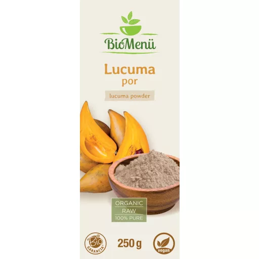BioMenü organski prah lucume 250 g označiti
