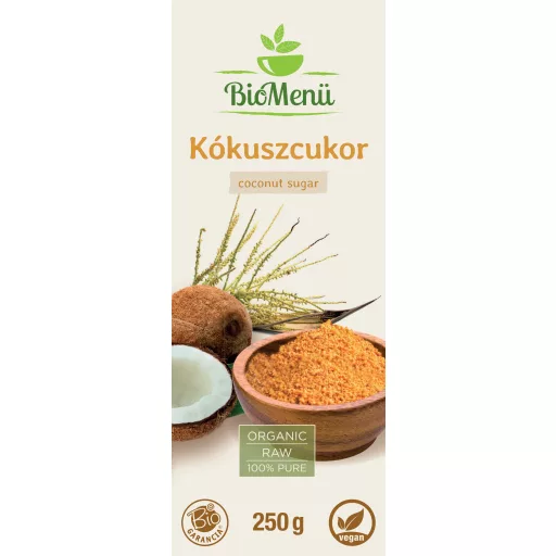BioMenü organski kokosov šećer 250 g označiti