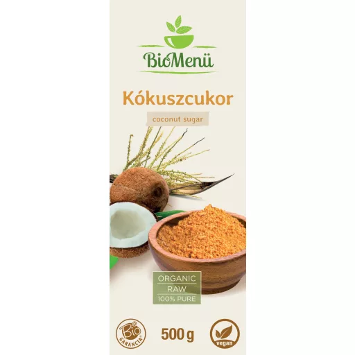 BioMenü organski kokosov šećer 500 g označiti