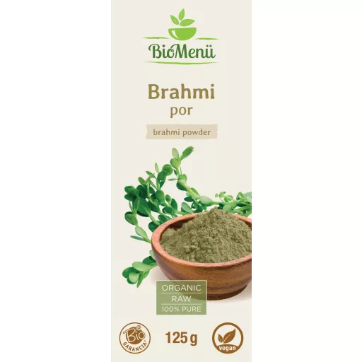 BioMenü organski prah od brahmi 125 g označiti