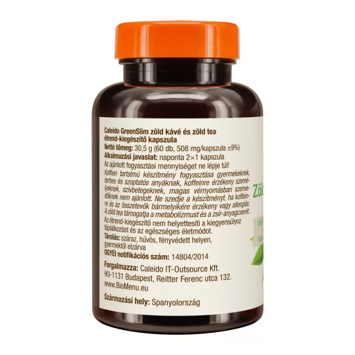 Caleido Greenslim kapsule zelene kave i zelenog čaja 60 kapsula