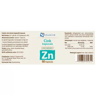 Caleido kapsule cinka 60 kapsula slika proizvoda