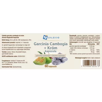 Caleido kapsule Garcinia cambogia + krom, 60 kapsula slika proizvoda