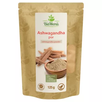 BioMenü organski prah ashwagandhe 125 g slika proizvoda