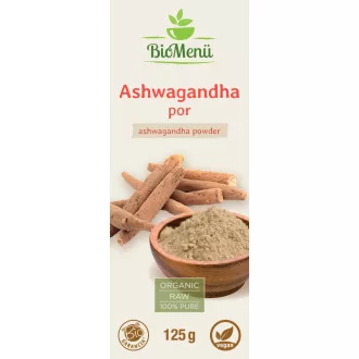 BioMenü organski prah ashwagandhe 125 g slika proizvoda
