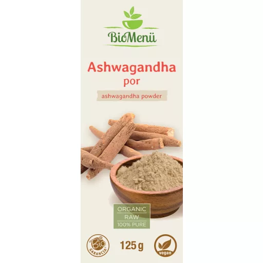 BioMenü organski prah ashwagandhe 125 g označiti