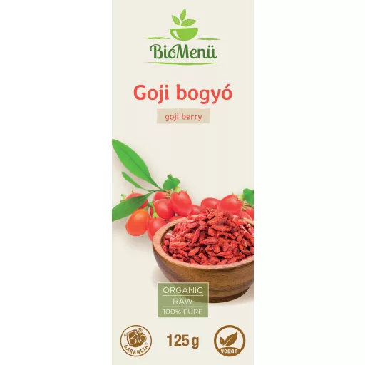 BioMenü organske goji bobice 125 g označiti