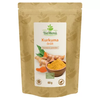 BioMenü organska kurkuma, mljevena 60 g slika proizvoda