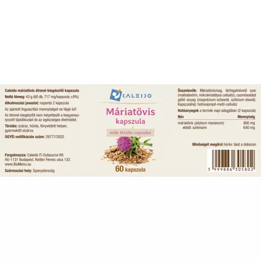 Caleido kapsule čička, 60 kapsula označiti