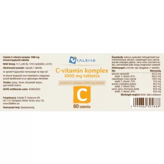 Caleido kompleks vitamina C tablete 1000 mg 60 kapsula slika proizvoda