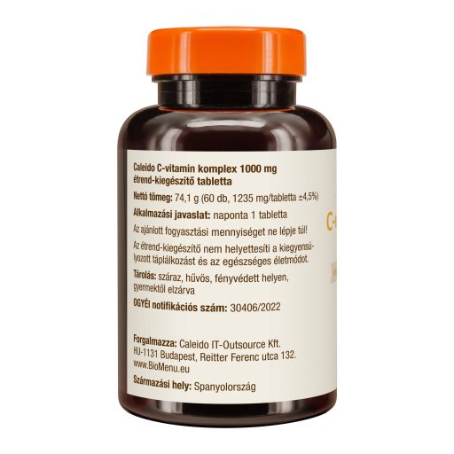 Caleido kompleks vitamina C tablete 1000 mg 60 kapsula