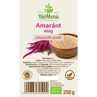 BioMenü organsko sjeme amaranta 250 g slika proizvoda