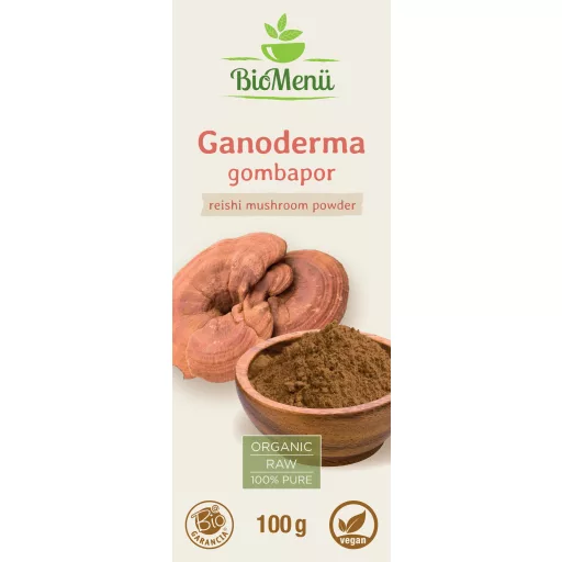 BioMenü organski prah od gljive ganoderma 100 g označiti