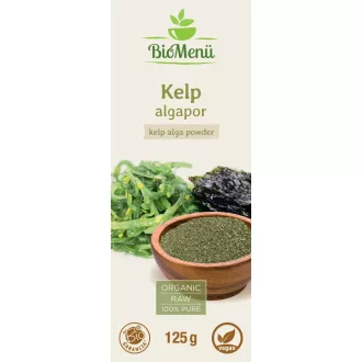 BioMenü organski prah morske alge kelp 125 g slika proizvoda