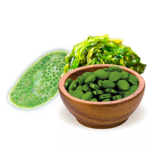 BioMenü organske tablete alge chlorelle i spiruline 125 g materijal