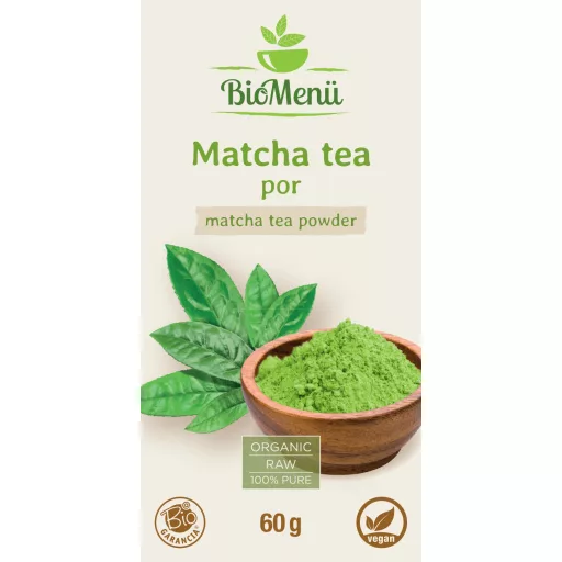 BioMenü organski prah od matcha čaja 60 g označiti