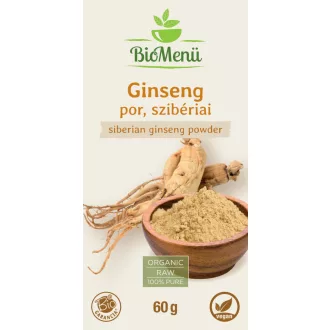BioMenü organski prah sibirskog ginsenga 60 g slika proizvoda