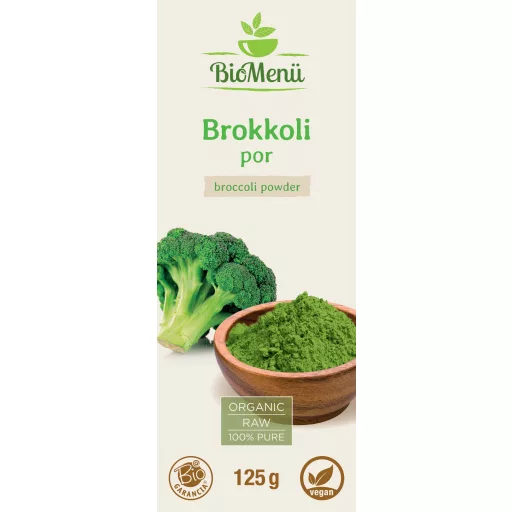 BioMenü organski prah od brokule 125 g označiti