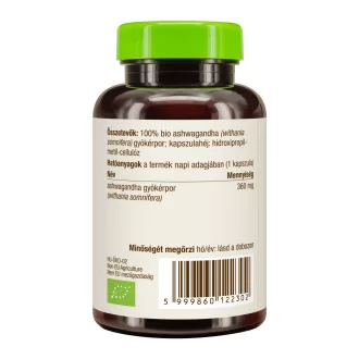 BioMenü organske kapsule ashwagandhe 60 kom slika proizvoda
