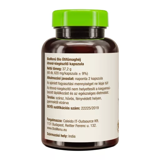 BioMenü organske kapsule psyllium ljuske 60 kom