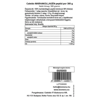 Caleido prašak s peptidom goveđeg kolagena, 300 g slika proizvoda