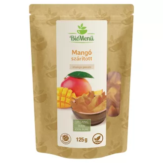 BioMenü organski sušeni mango 125 g slika proizvoda